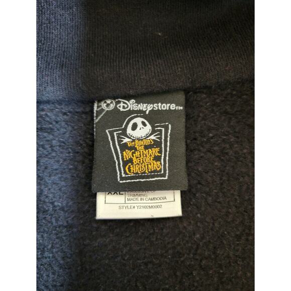 Disney Store "Tim Burton's The Nightmare Before Christmas" XXL Zip Jacket - Picture 4 of 7